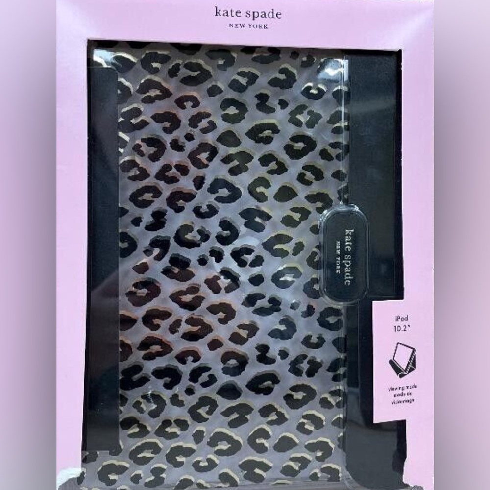 Kate Spade NEW YORK CHEETA IPad 10.2” Case NIB
